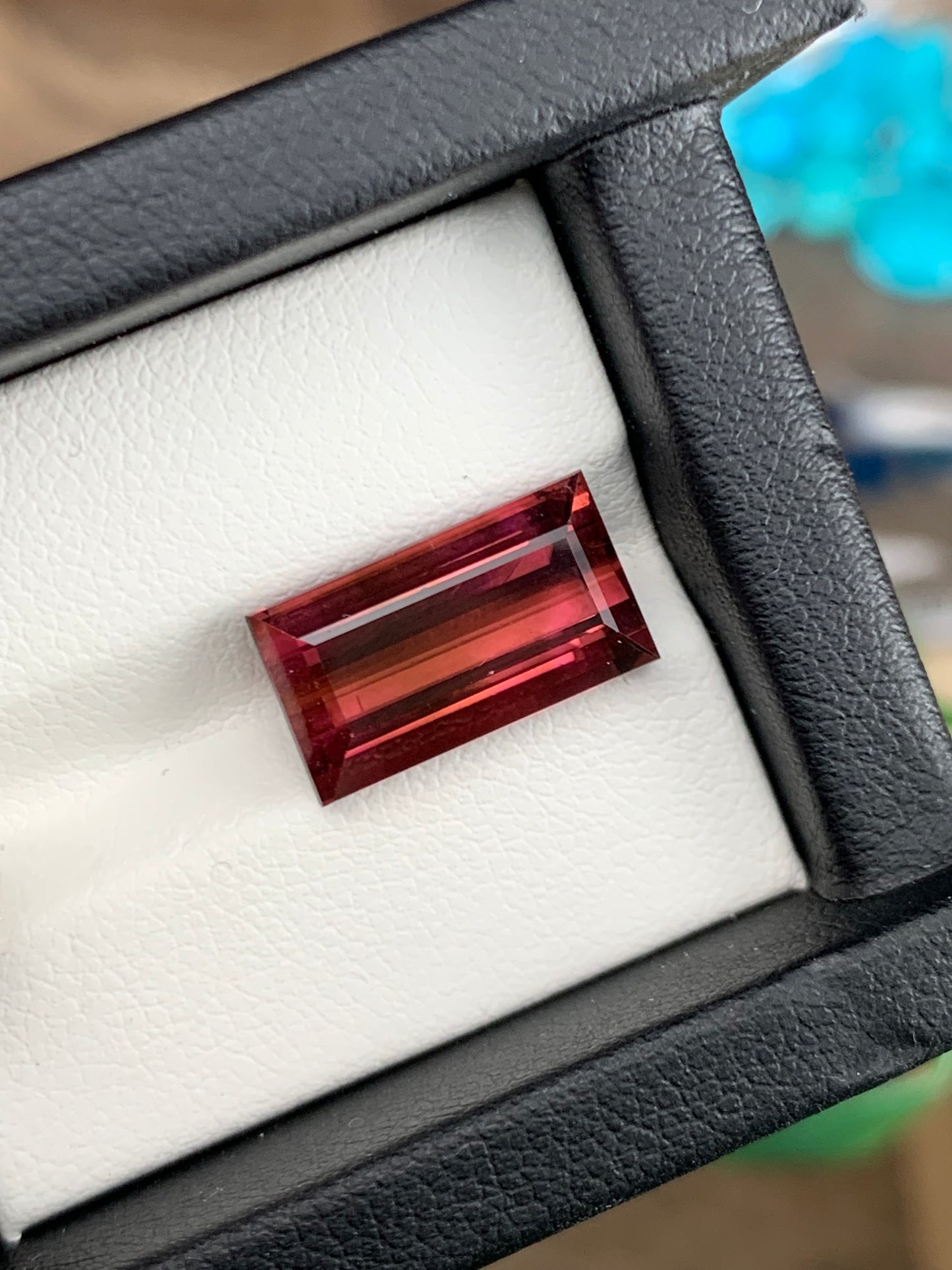 Stunning 6.26 Ct Baguette Cut Natural Tourmaline Gemstone from Afghanistan, Flawless Authentic Natural Stone, For Ring & Necklace Size