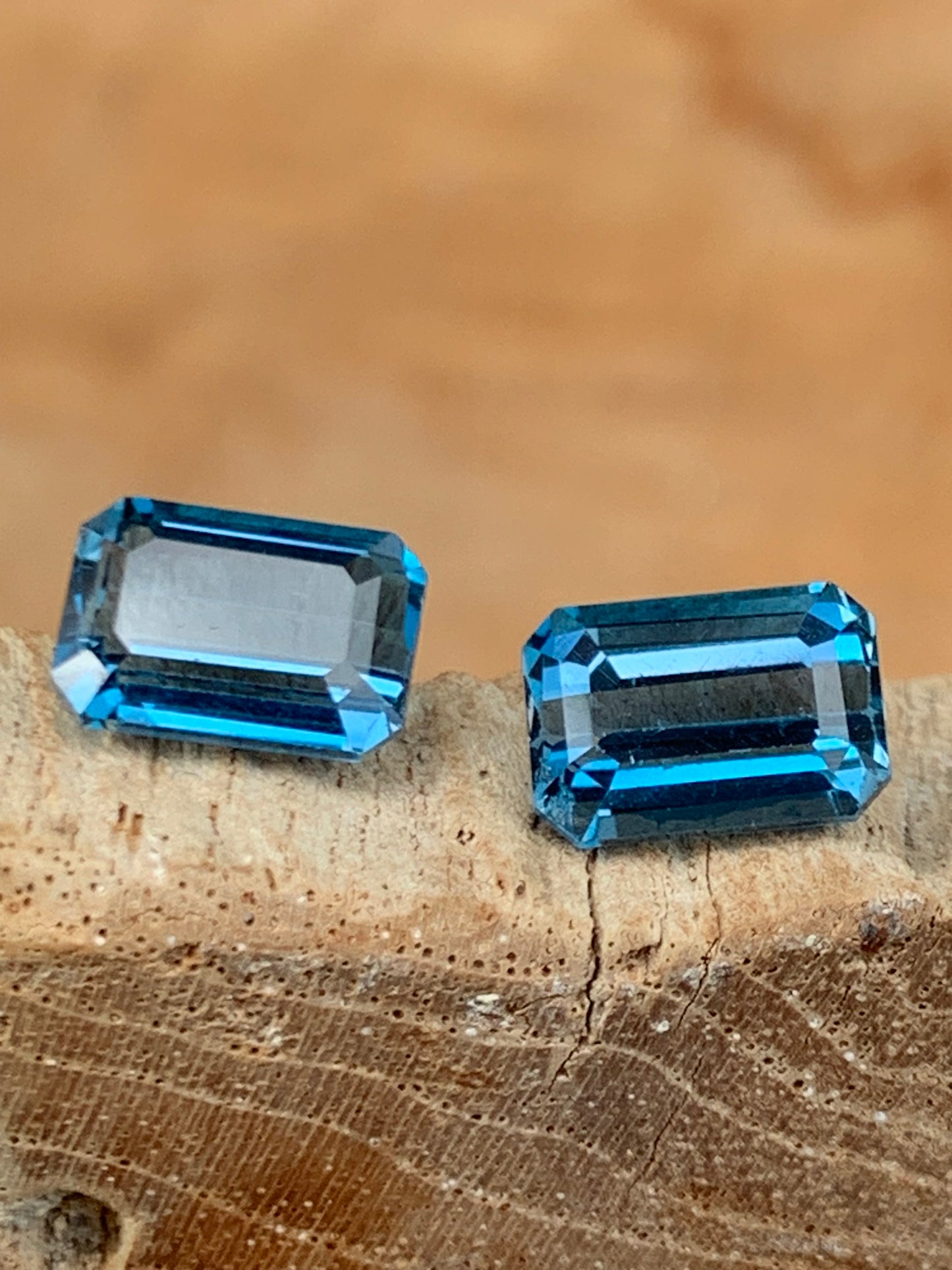 Topaz Blue Stone 5.58 CT , Natural Blue Gemstone
